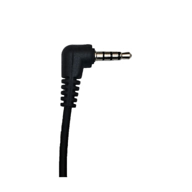 Polmar MA-17 Auricolare con microfono per radio ricetrasmittenti Gemini e Cube, clip integrata, nero