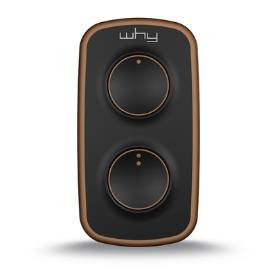 WHY EVO NOA MINI Wild Tobacco Radiocomando Multifrequenza da 280 a 868 MHz Apricancello Rolling Code Codice Fisso Autoapprendente 4 in 1 Telecomando Garage Cancello Programmabile a Lungo Raggio