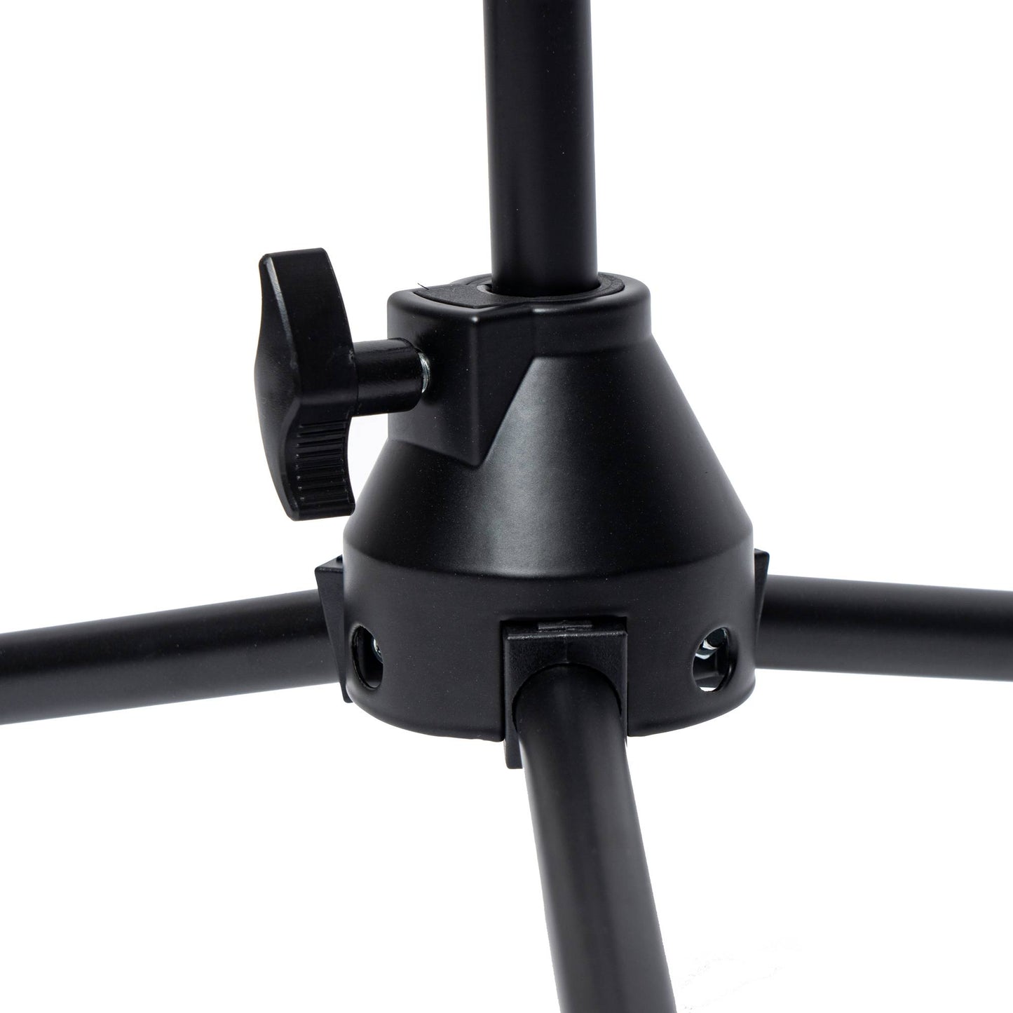 AudioDesign PRO PA MS 1 Professional microphone stand, metal main joint, universal microphone holder, telescopic rod, cable clip