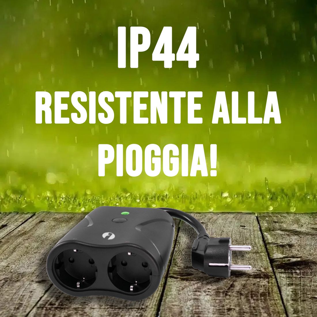 Prise intelligente iSnatch Wifi, double prise intelligente, prise intelligente avec commande vocale, prise Schuko avec commande intelligente