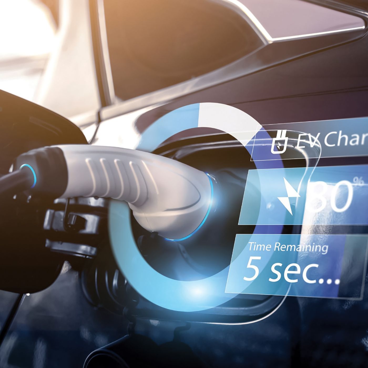 Chargeur Alcapower EV pour voitures électriques 16A 250V avec écran, chargeur EV portable 3,5KW avec câble de 5 mètres, connecteur IEC 62196-2 et prise Schuko