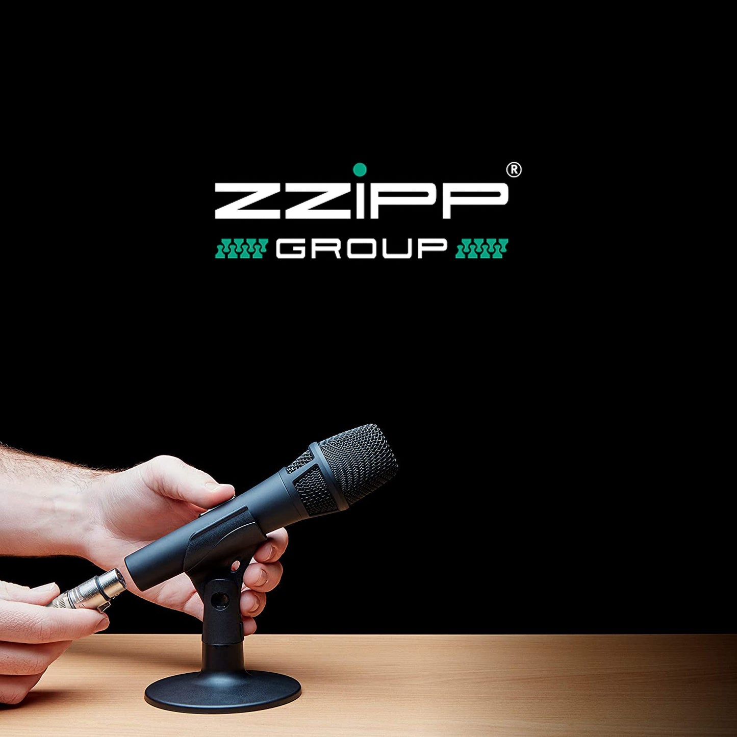 ZZIPP 6 Meter XLRM-XLRF Microphone Cable, Twist Protection Microphone Connector, Long Audio Cable