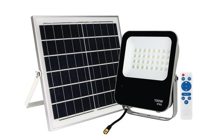 Spot LED Life avec projecteur solaire IP65, série FB1, 90°, lumière naturelle 4000K, spot solaire LED, 228x261x47mm