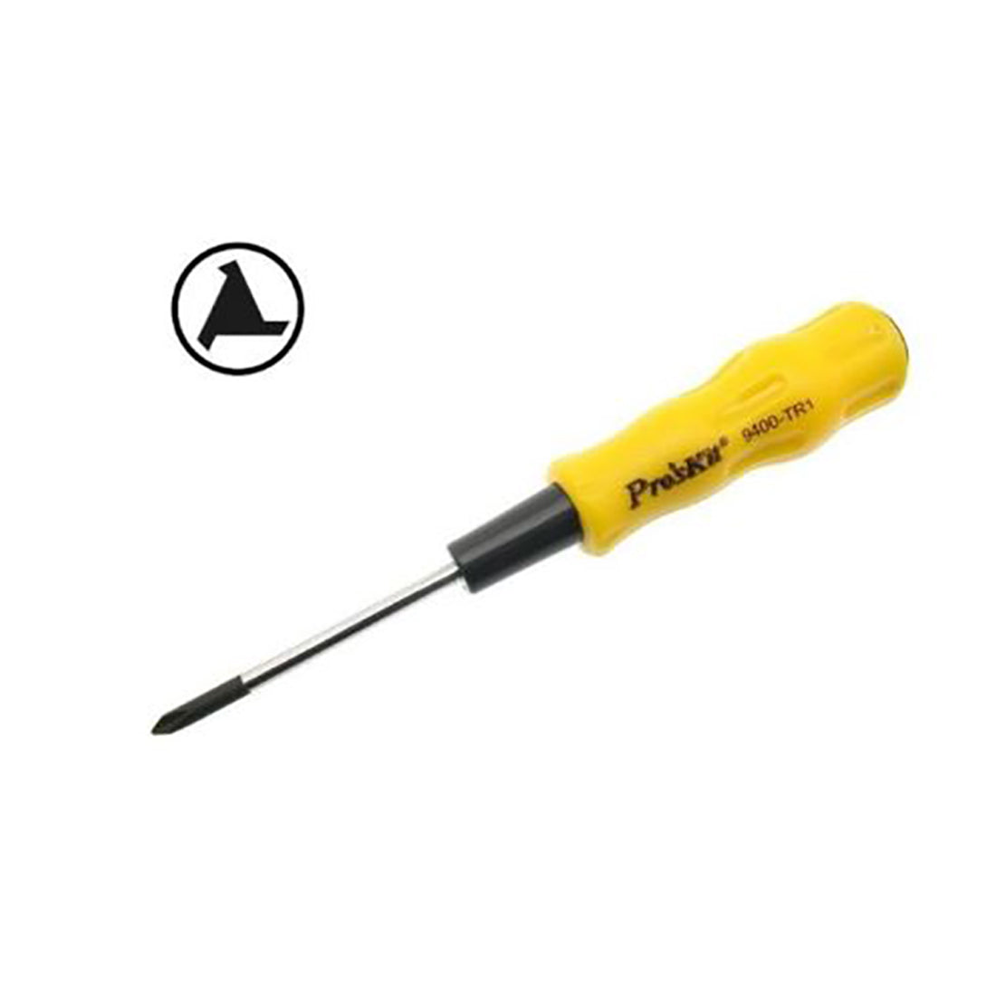 PRO'SKIT Precision Tri wing Y screwdriver with black oxide tip ø 3.2MM 3 tips for videogames
