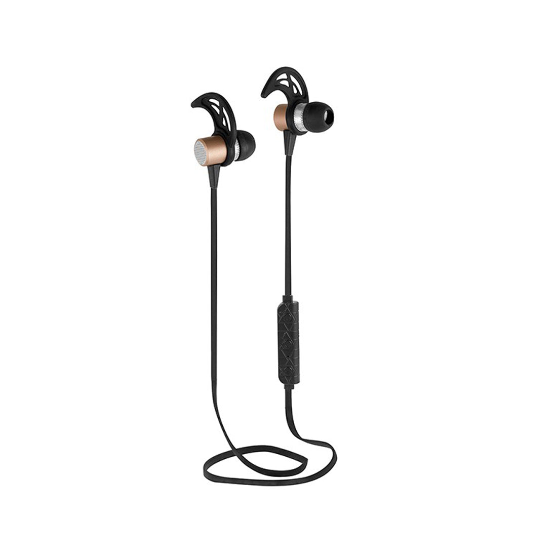 Trevi cuffie auricolari bluetooth con microfono, cavo anti aggrovigliamento e controllo volume
