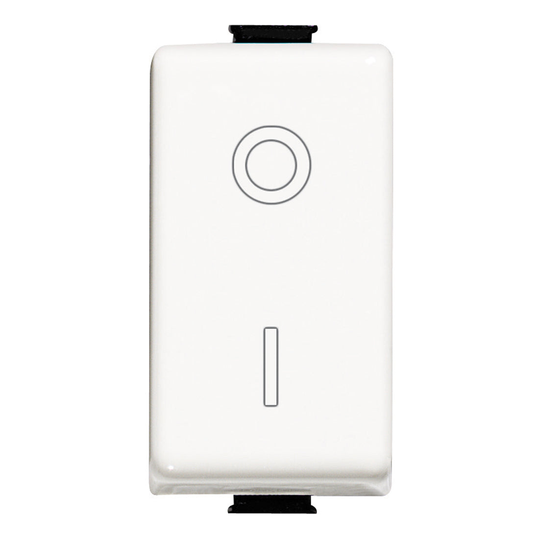 Bticino 16A bipolar switch, 2-pole pushbutton from the Matix series for turning on the light