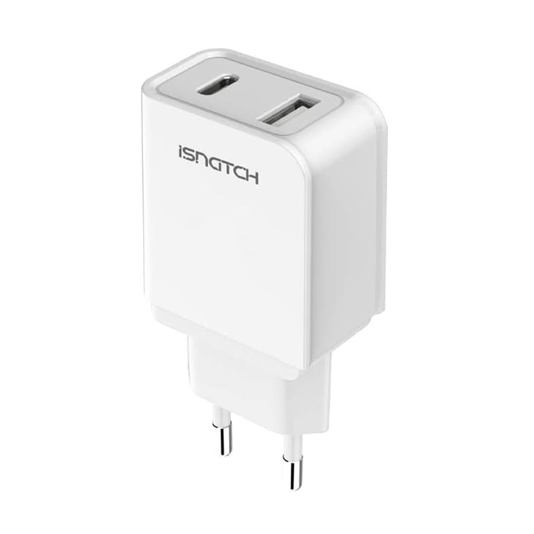 iSnatch Charger pour smartphones et tablettes, alimentation avec prise USB, chargeur rapide