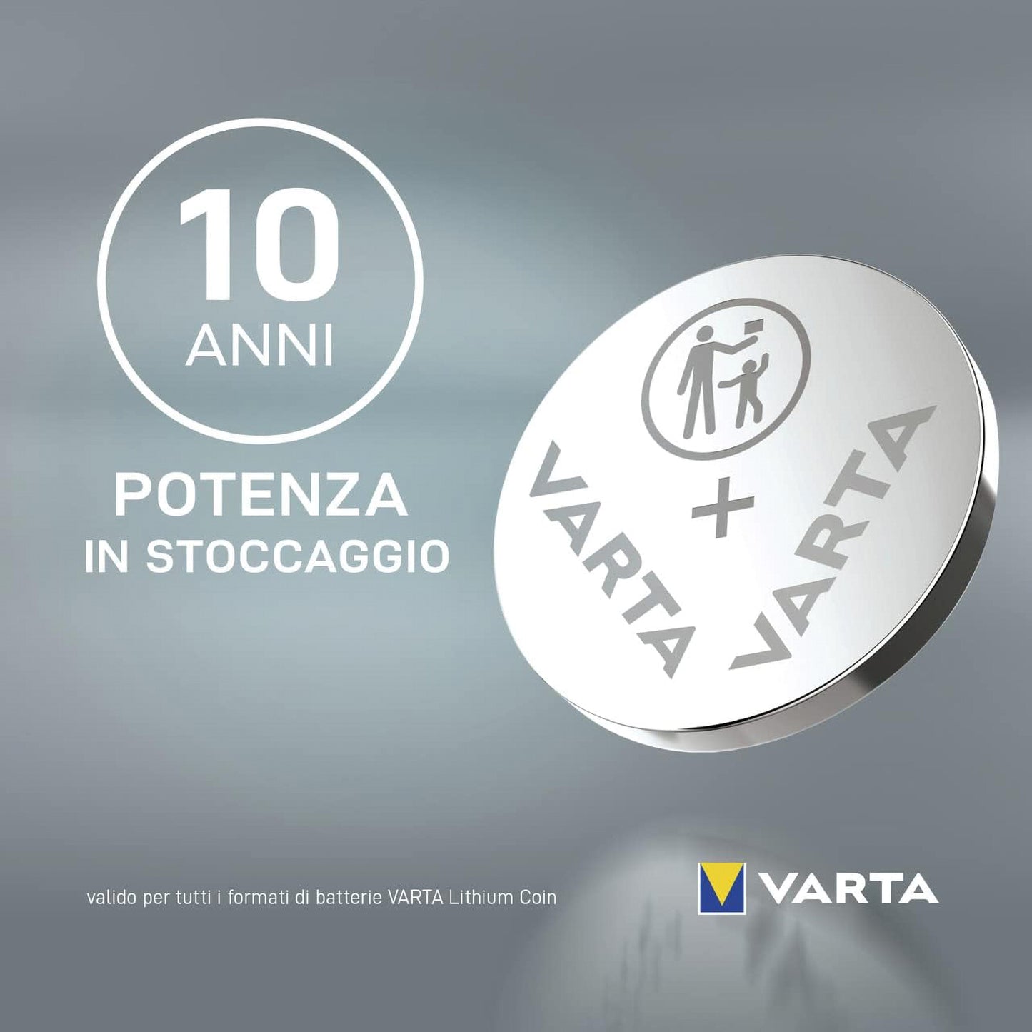 Pile bouton Lithium Varta CR2032, batterie professionnelle avec 70% d'autonomie supplémentaire, batterie pour télécommandes