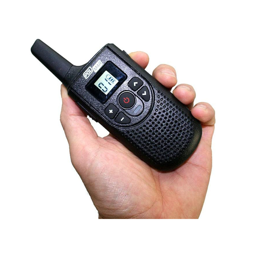 Polmar Gemini Pair of two-way radios, two-way radios with 16 channels, waterproof IP54