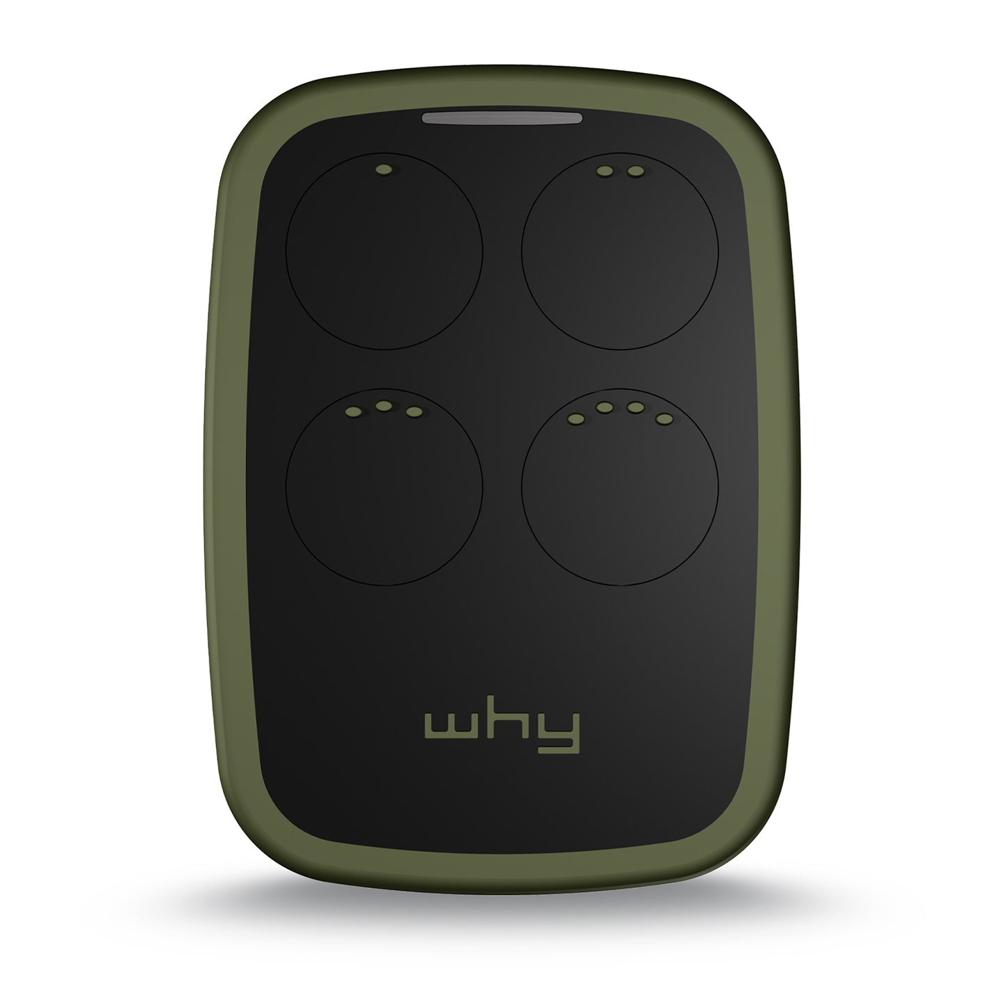 POURQUOI EVO NOA Télécommande multi-fréquences à code tournant de 280 à 868 MHz, ouvre-portail programmable à auto-apprentissage, radiocommande à large portée avec 4 boutons Deep Green