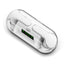 Trevi HMP 12E08 Air Cuffie auricolari Bluetooth wireless sportive con microfono e controlli touch, astuccio custodia base di ricarica magnetica inclusa, bianco