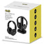 Trevi FRS 1580 TW Set 2 Cuffie TV ricaricabili wireless senza fili a radiofrequenza, portata fino a 30 metri, ingresso stereo jack 3.5 mm e digitale ottico, cavo incluso