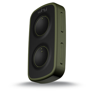WHY EVO NOA MINI Deep Green Radiocomando Multifrequenza da 280 a 868 MHz Apricancello Rolling Code Codice Fisso Autoapprendente 4 in 1 Telecomando Garage Cancello Programmabile Ergonomico Lungo Raggio