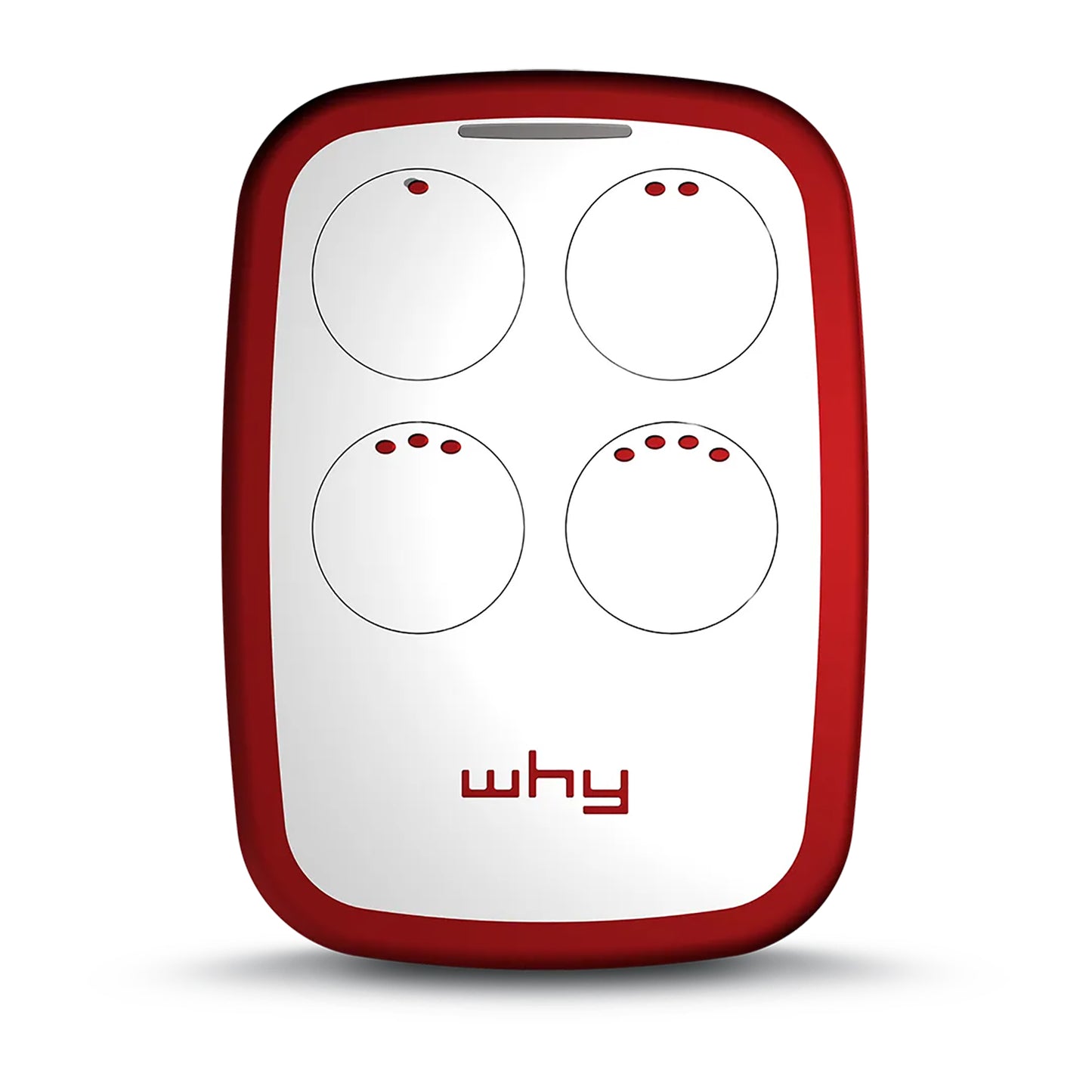 WHY EVO Telecomando rolling code multifrequenza da 280 a 868 mhz, apricancello autoapprendente programmabile, radiocomando ad ampio raggio con 4 pulsanti