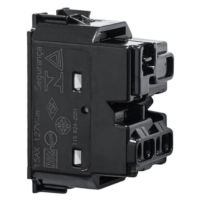 Bticino Living Now K4001 Deviatore con morsetti vite e piastrina, 250V 10A, illuminabile, 1 modulo, controllo illuminazione e altro, completabile con cover della stessa linea