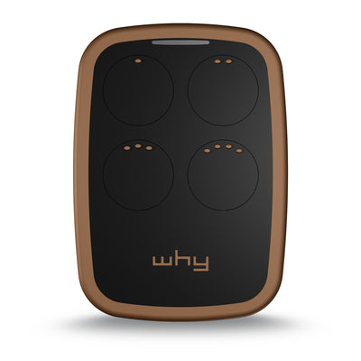 POURQUOI EVO NOA Télécommande multi-fréquences à code tournant de 280 à 868 MHz, ouvre-portail programmable à auto-apprentissage, radiocommande à large portée avec 4 boutons Wild Tobacco
