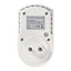 Nedis Rilevatore di gas GPL e metano, con display e sirena allarme avviso acustico da 85dB per B&B e casa detector fughe gas naturale e carbone