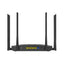 Tenda AC19 - AC2100 Router Gigabit Wi-Fi Dual Band, Configurazione Semplice, 2.4 GHz e 5 GHz, 4 Porte Gigabit, USB 2.0, MU-MIMO, per Fibra Ottica, Rete Ospite, IPV6