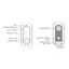 iSnatch Hey CamFree-s Telecamera Wi-Fi a batteria Full HD per interni esterni impermeabile IP66, videocamera di sorveglianza wireless con audio bidirezionale e visione notturna con LED infrarossi