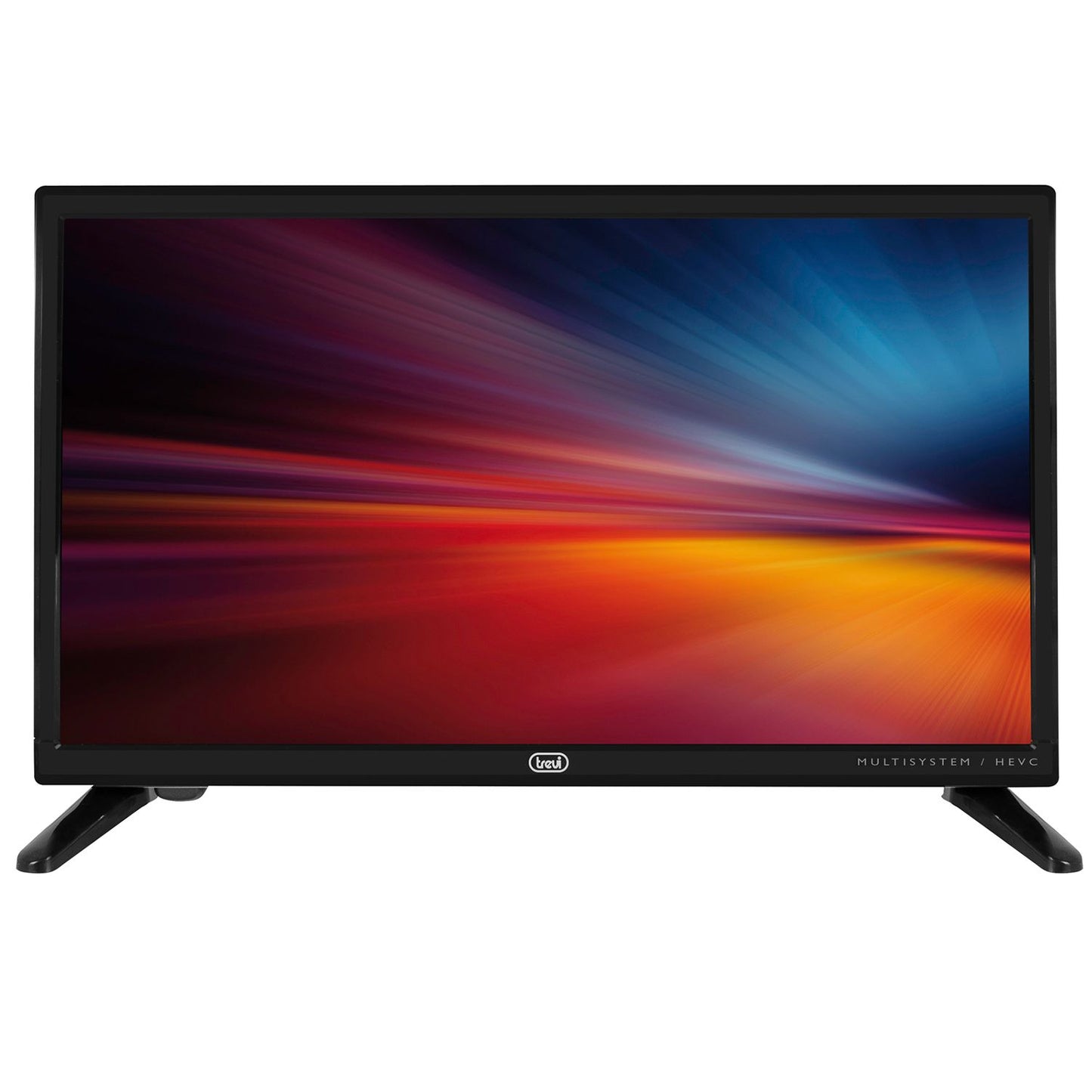 Trevi LTV 1904 SA2 Televisore LED 19" con digitale terrestre e satellitare, alimentazione a 220V o accendisigari 12V, Ideale per camper o seconde case, Standard VESA