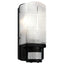 Applique da parete con sensore di movimento PIR, lampada automatica 60W 220V faretto da esterno con tempo di accensione e intensità della luce regolabile, luce notturna per giardino impermeabile IP44