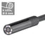 Laserliner Sistema per videoispezione con telecamera sonda flessibile da 1 metro e display ampio da 4.3", videocamera HD dotata di LED, custodia gancio magnete e specchio inclusi