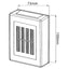 Rexer Camy Set da 2 Applique LED da parete a energia solare con sensore crepuscolare, lampada da esterno resistente alle intemperie, impermeabile IP44, nero, luce bianco caldo 300K, LED sopra e sotto