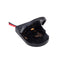 GBC Portabatteria a bottone, porta batteria CR2032, scatola batteria con interruttore On/Off e cavo, box portapile con pulsante in plastica nera, porta batterie 3V rotondo
