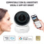 iSnatch Hey Cam Plus Telecamera IP Wi-fi smart motorizzata da interno FHD 1080p con Micro SD, LED infrarossi per visione notturna e rilevatore di movimento