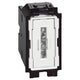 Bticino Living Now K4001 Deviatore con morsetti vite e piastrina, 250V 10A, illuminabile, 1 modulo, controllo illuminazione e altro, completabile con cover della stessa linea
