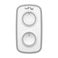 WHY EVO MINI Telecomando rolling code multifrequenza da 280 a 868 mhz, apricancello autoapprendente programmabile, radiocomando ad ampio raggio con 4 pulsanti, vari colori