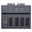 Commutatore audio video SCART+RCA con selettori, 3 prese SCART IN e una OUT, 2 ingressi RCA, centralina ciabatta switch box per dispositivi analogici, nero