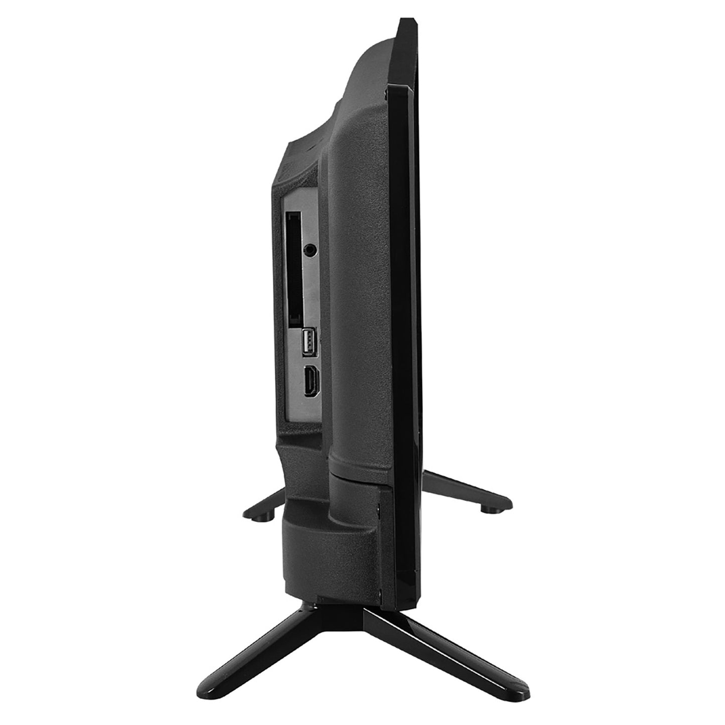 Trevi LTV 1904 SA2 Televisore LED 19" con digitale terrestre e satellitare, alimentazione a 220V o accendisigari 12V, Ideale per camper o seconde case, Standard VESA
