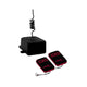 Jolly Line Opener Indoor Kit Ricevente autoapprendente e 2 radiocomandi, telecomandi apricancello 433,92 Mhz, telecomandi a codice fisso, radiocomandi a 2 canali, da interno
