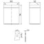 SKB Batteria al piombo SK4-3 batteria ricaricabile 4V 3AH adatta per lampade di emergenza Beghelli, tecnologia AGM a piastra piana regolate con valvola