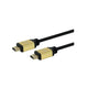 GBC Cavo HDMI ad alta velocità cavo con Ethernet, Cavo HDMI 4K, connettori HDMI dorati, 10.2Gbps, 60 Hz, 15 metri
