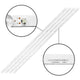 Kit 5 Barre strip 11 LED TV Akai BARLED-AKAI-D5000702 set per manutenzione e riparazione SJ.HZ.D5000702-2835BS-M AKTV5020TSMART