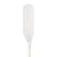 O.N Lampada LED da tavolo a batteria ricaricabile con collo snodabile a 360°, luce bianco caldo 3000K, lunga durata, interruttore touch con funzione dimmerabile da 80 a 330lm, senza fili, bianca, IP20