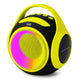 Trevi XR Jump Cassa altoparlante portatile wireless 20W a batteria ricaricabile con presa di ricarica USB-C, connettività USB, Micro SD e AUX, resistente all’acqua IPX5, giallo