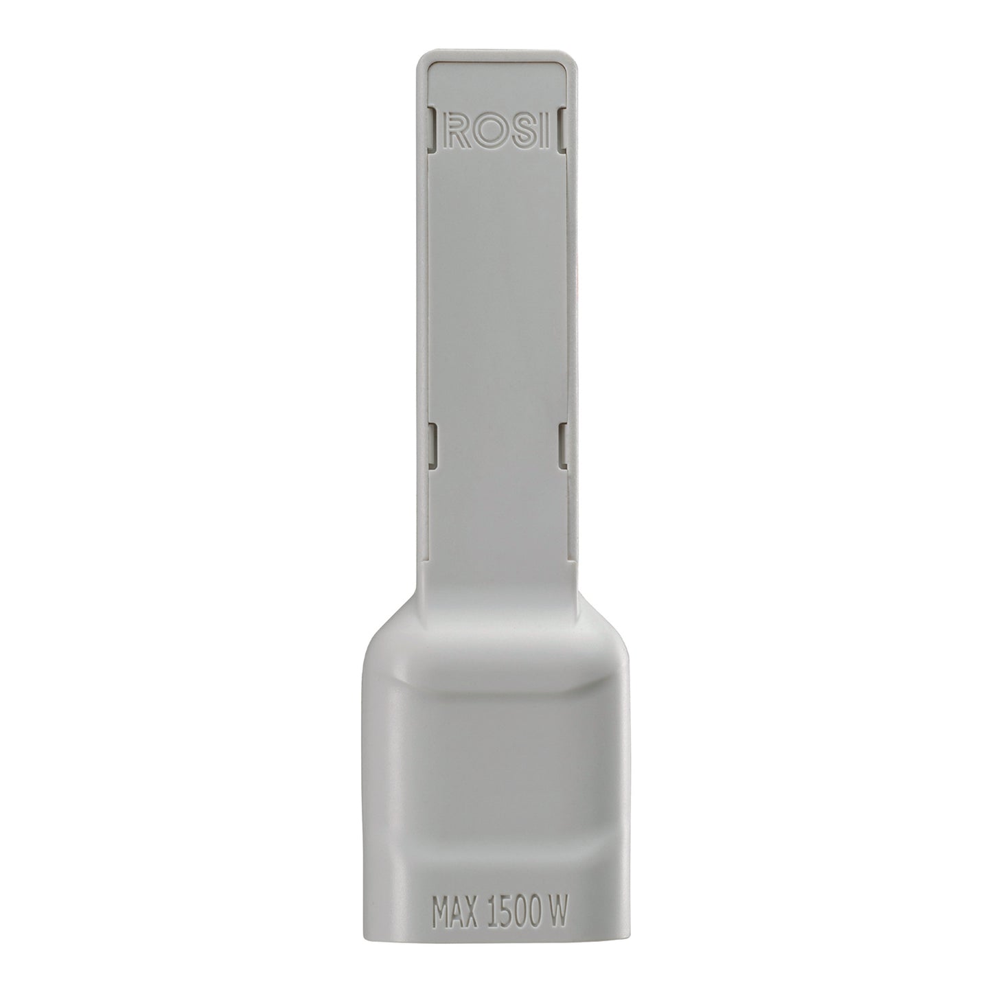 Rosi Emilia Flat Adattatore ultra piatto 90° salva spazio con spina grande 16A e presa 10/16A 2P+T, salvaspazio, sporgenza minima, spessore ridotto, ottimizzazione spazio, 1500W max, bianco