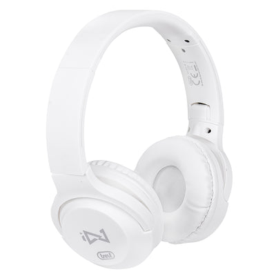 Trevi DJ 601 M Cuffie ad archetto pieghevoli digital stereo con cavo 1,2m jack 3,5 mm, microfono integrato, tasto di risposta, imbottitura soffice