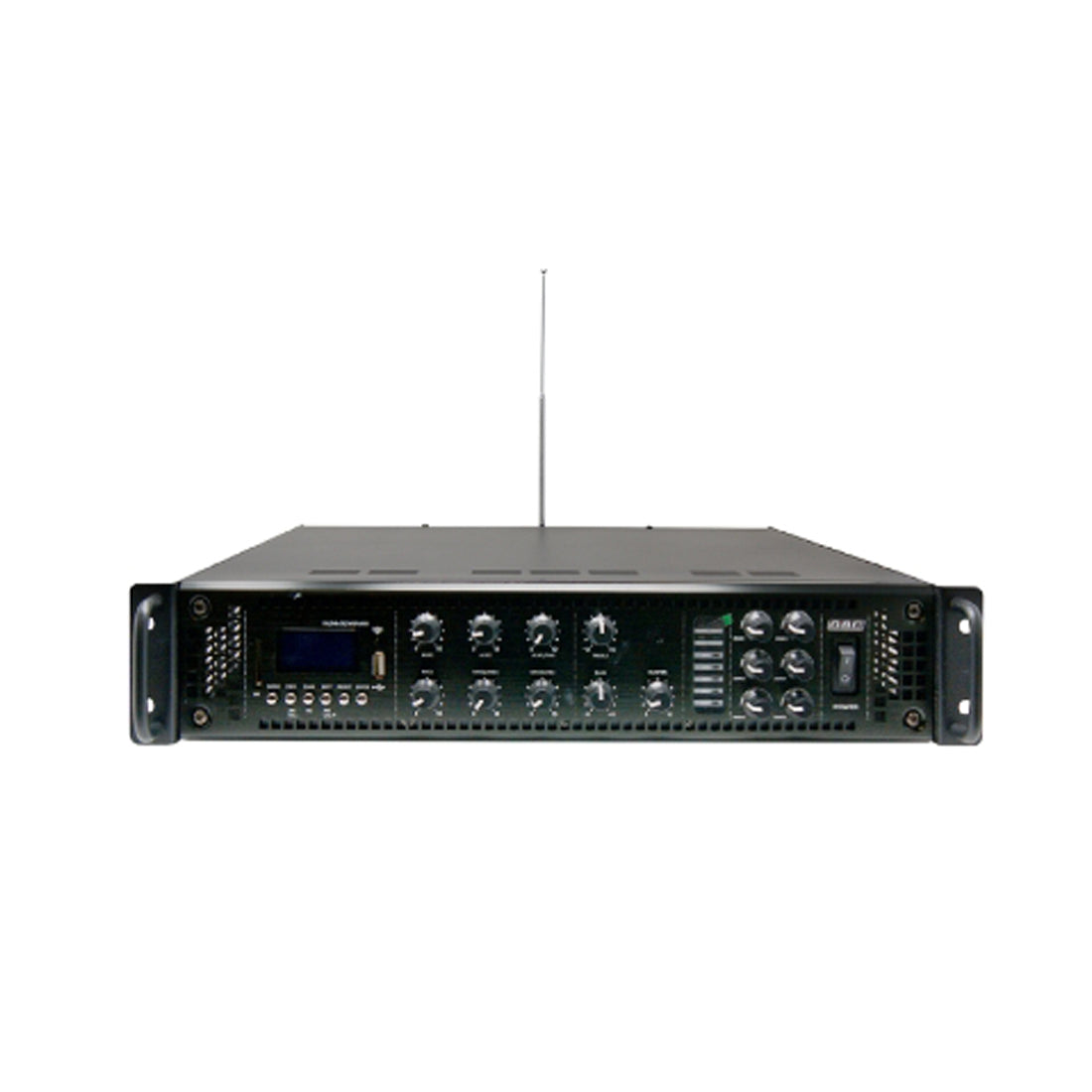 Amplificateur de puissance intégré GBC, amplificateur Bluetooth 6 zones avec MP3, DAB, FM SCAN et entrée USB