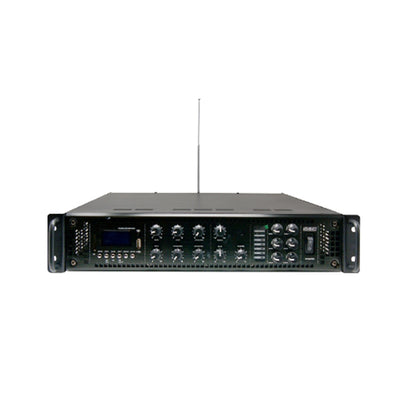 GBC Amplificatore integrato di potenza, amplificatore bluetooth a 6 zone con MP3, DAB, FM SCAN e ingresso USB