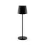 JOlight LED table lamp with rechargeable battery, black aluminum lampshades, touch switch, dimmable light intensity