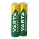 VARTA AAA Rechargeable Ready2Use rechargeable batteries pre-charged Micro Ni-Mh (pack of 2, 800mAh), rechargeable without memory effect, ready to use