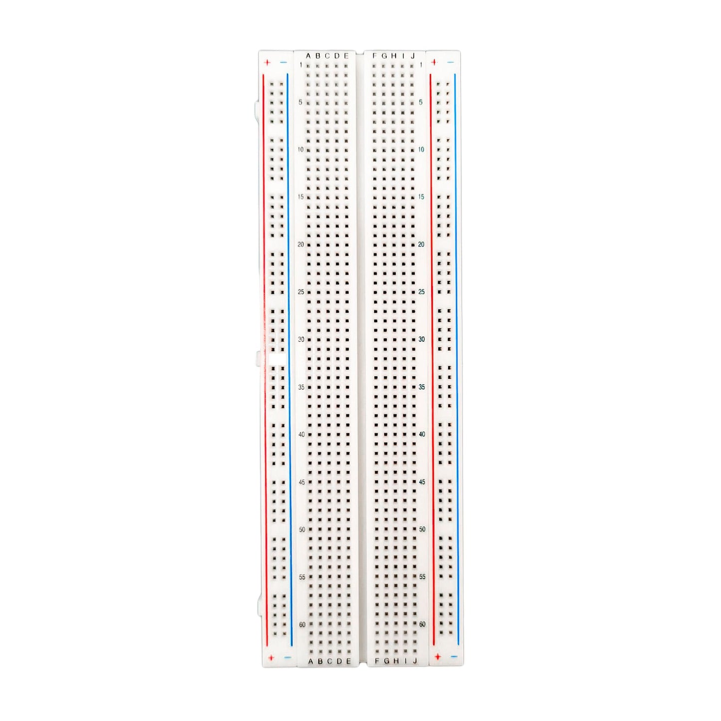 Elcart breadboard senza saldatura con retro adesivo, scheda prototipi con 830 contatti argentati, piastra componibile per circuiti sperimentali