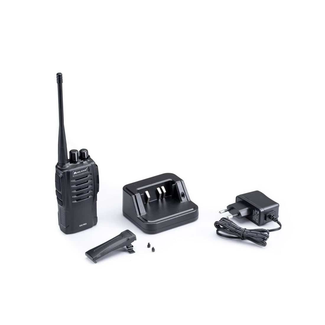 Midland G10 Pro Portable transceiver, semi-professional two-way radio, 32 channels