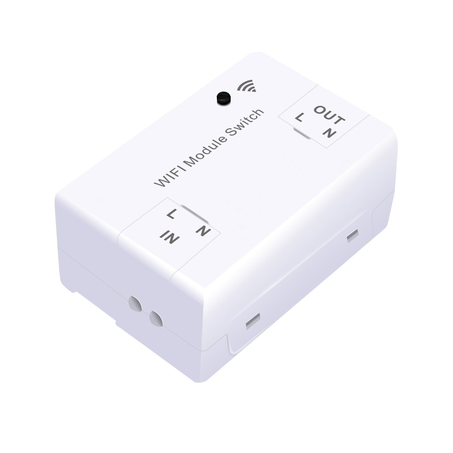 iSnatch Module interrupteur wifi intelligent marche/arrêt encastré, module intelligent pour l'éclairage et les charges, commande vocale ou via application