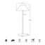 Kelù Lampe de table LED sans fil H35 cm, lampe d'extérieur portable USB sur batterie, rechargeable, noir