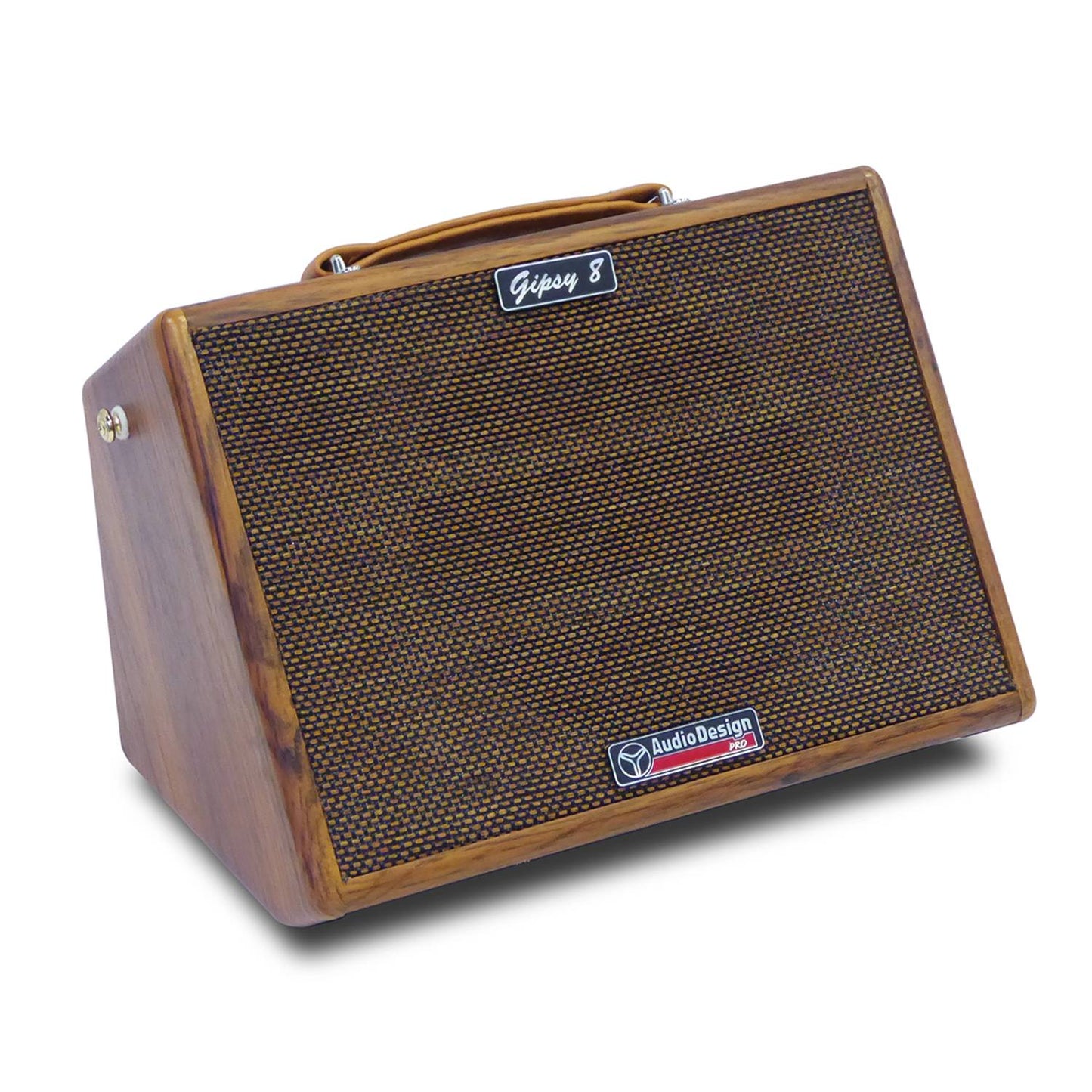 AudioDesign Pro Gipsy 8 MKII Amplificatore portatile 50W per chitarra e microfono, amplificatore con batteria ricaricabile e tracolla